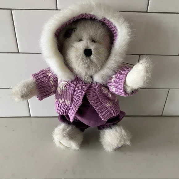 Boyd’s Bear “Andrea Crystalfrost” Best Dressed Series Stuffed Animal Plush - Picture 5 of 12